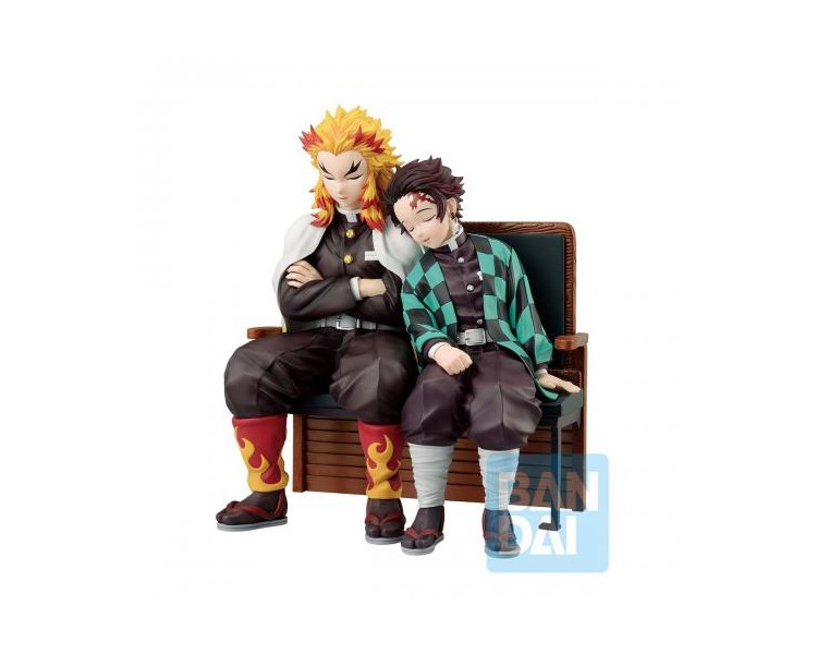 Ichibansho Demon Slayer Locus: Kyojuro & Tanjiro 17cm