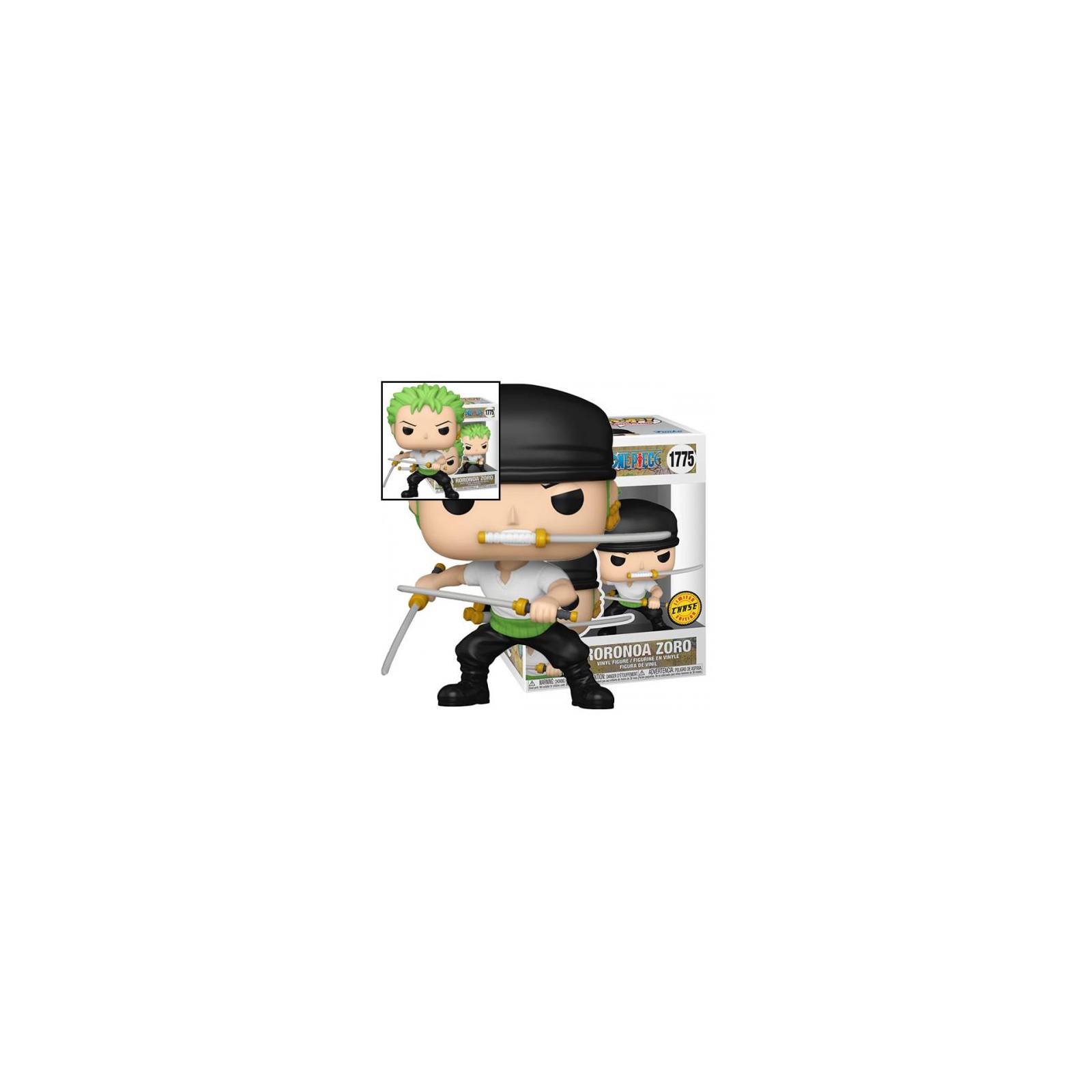 Funko POP! One Piece S9: Roronoa Zoro (1775) w/CH