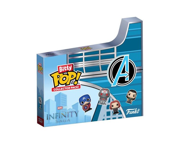 Funko Bitty POP! (12pz) Marvel: Avengers Infinity Saga 3cm