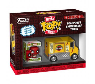 Funko Bitty POP! Rides Marvel: Deadpool w/Truck 3cm