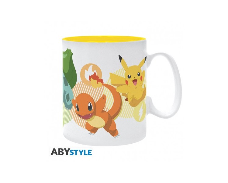 Pokemon Tazza 460ml Subli: Pikachu and starters