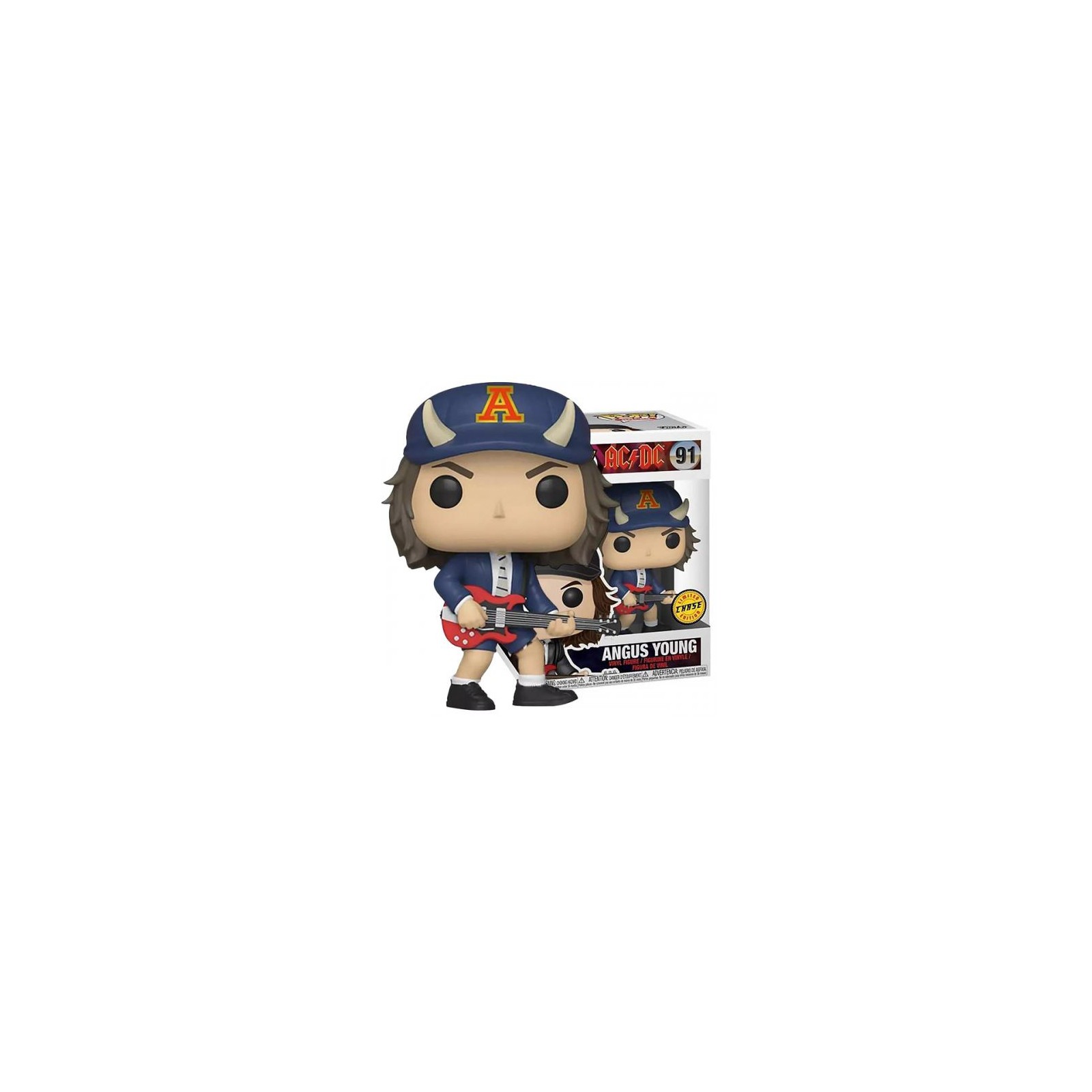 Funko POP! AC/DC: Angus Young (91) CHASE