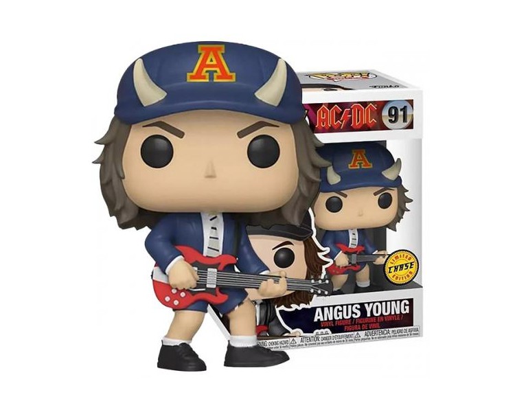 Funko POP! AC/DC: Angus Young (91) CHASE