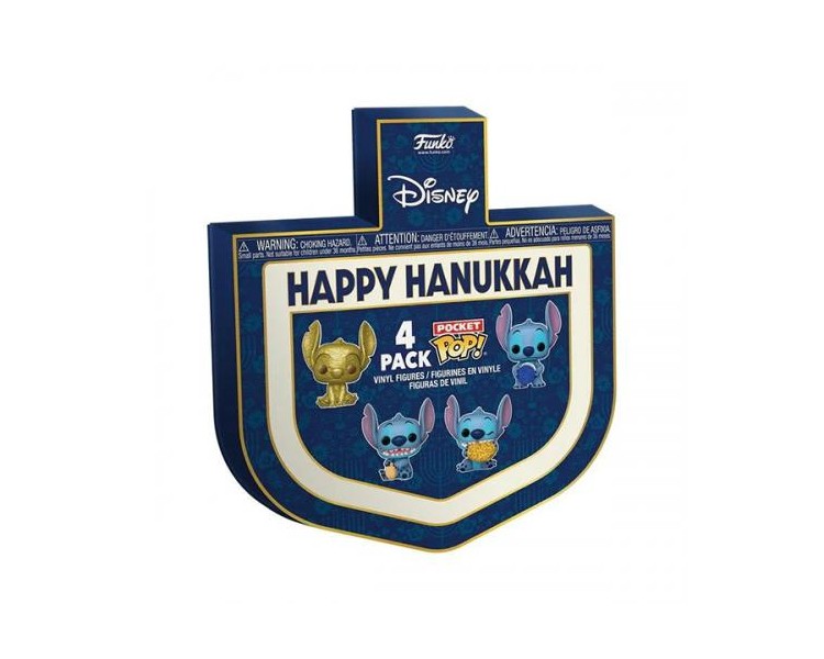 Funko POP! Disney: Stitch Happy Hanukkah Pocket 4PK