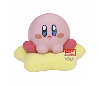 Kirby Fluffy Puffy Mine Break Time Kirby (A) 4cm