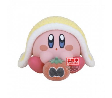 Kirby Fluffy Puffy Mine Break Time Kirby (B) 4cm