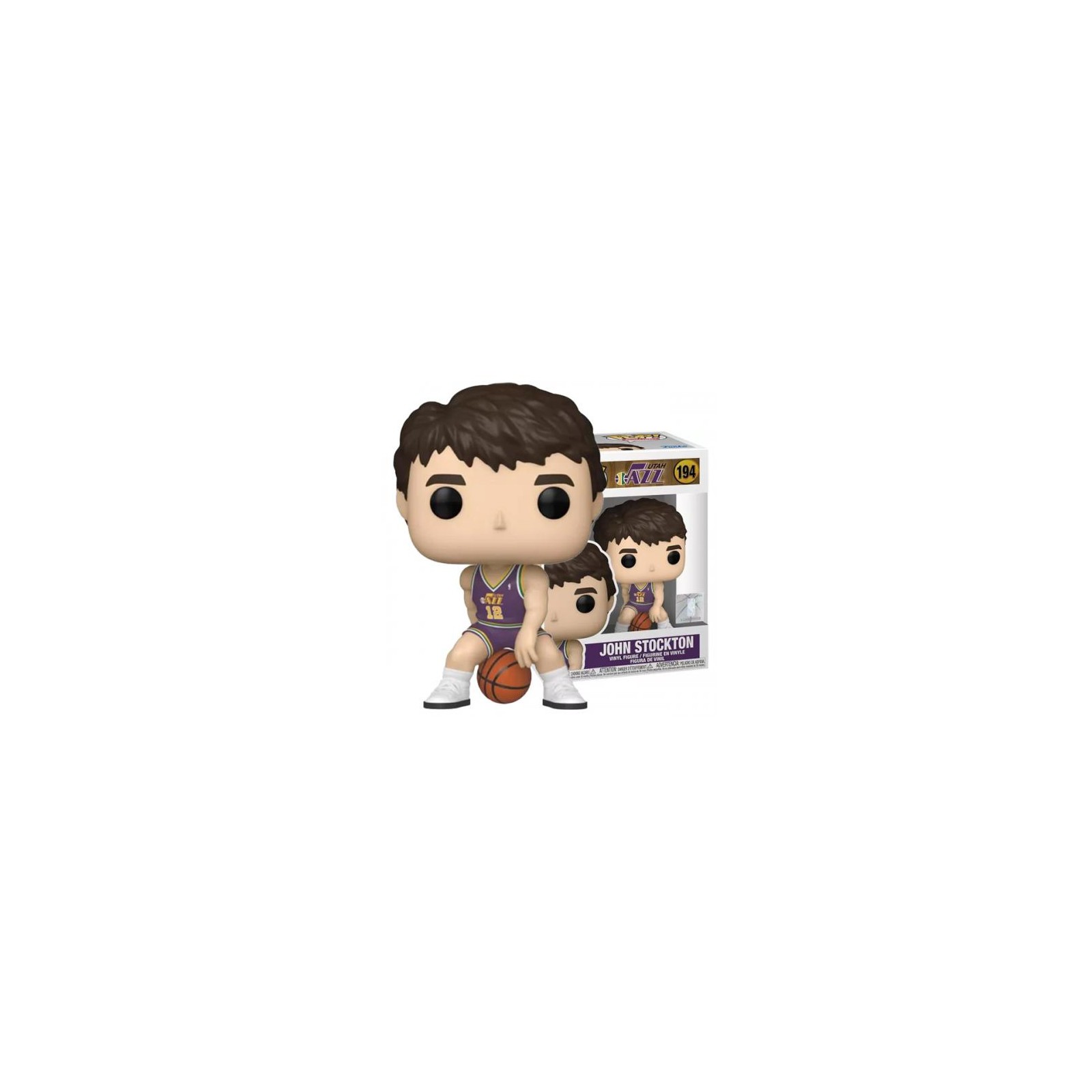 Funko POP! NBA Legends Jazz: John Stockton (Rookie) (194)