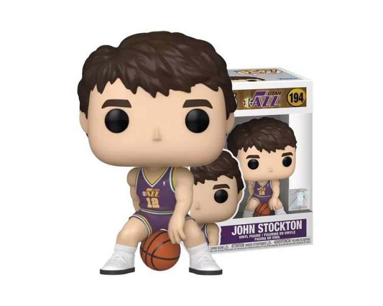 Funko POP! NBA Legends Jazz: John Stockton (Rookie) (194)