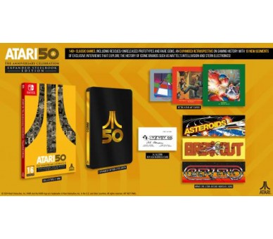 Atari 50: The Anniversary Celebration Expanded Steelbook Ed