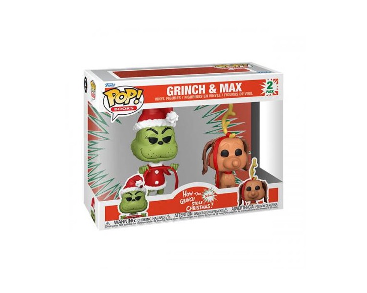 Funko POP! How The Grinch Stole Xmas: Grinch & Max 2PK