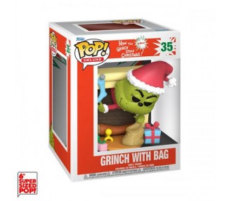 Funko POP! How The Grinch Stole Xmas: Grinch w/Bag (35) DLX