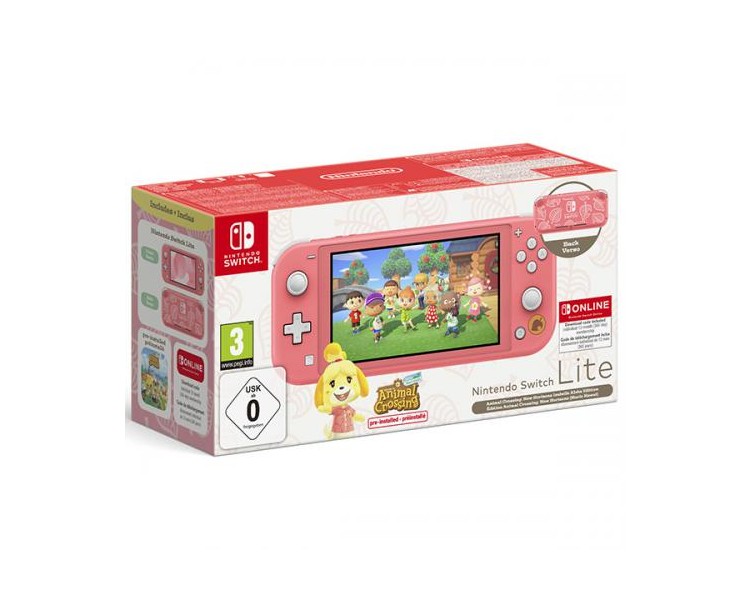 Console Nintendo Switch Lite Corallo / ACNH / NSO 12M