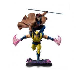 ST Marvel Deluxe Art Scale X-Men 97 Gambit/Wolverine 29cm