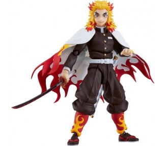 AF Figma 553 Kyojuro Rengoku Demon Slayer DX Edition 15cm