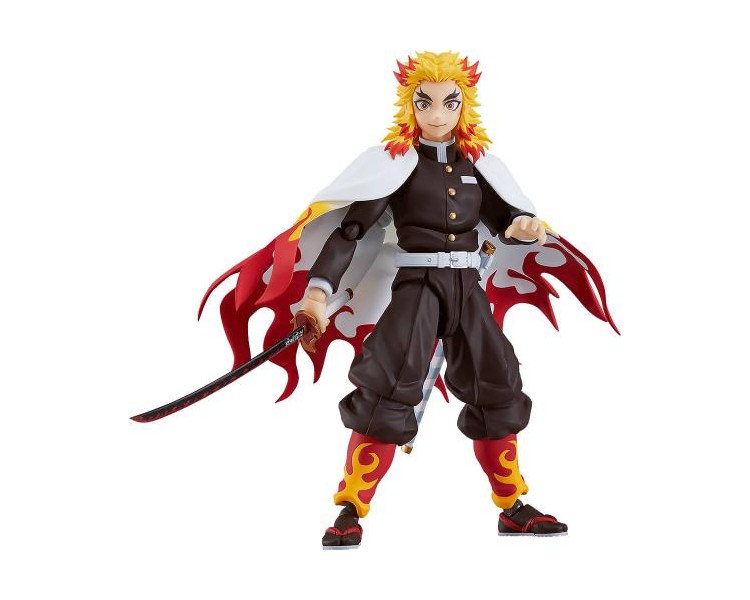 AF Figma 553 Kyojuro Rengoku Demon Slayer DX Edition 15cm