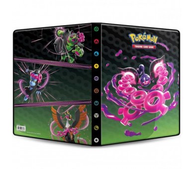 Pokemon Album 9 tasche Portfolio Scarlet Violet Shrouded Fab