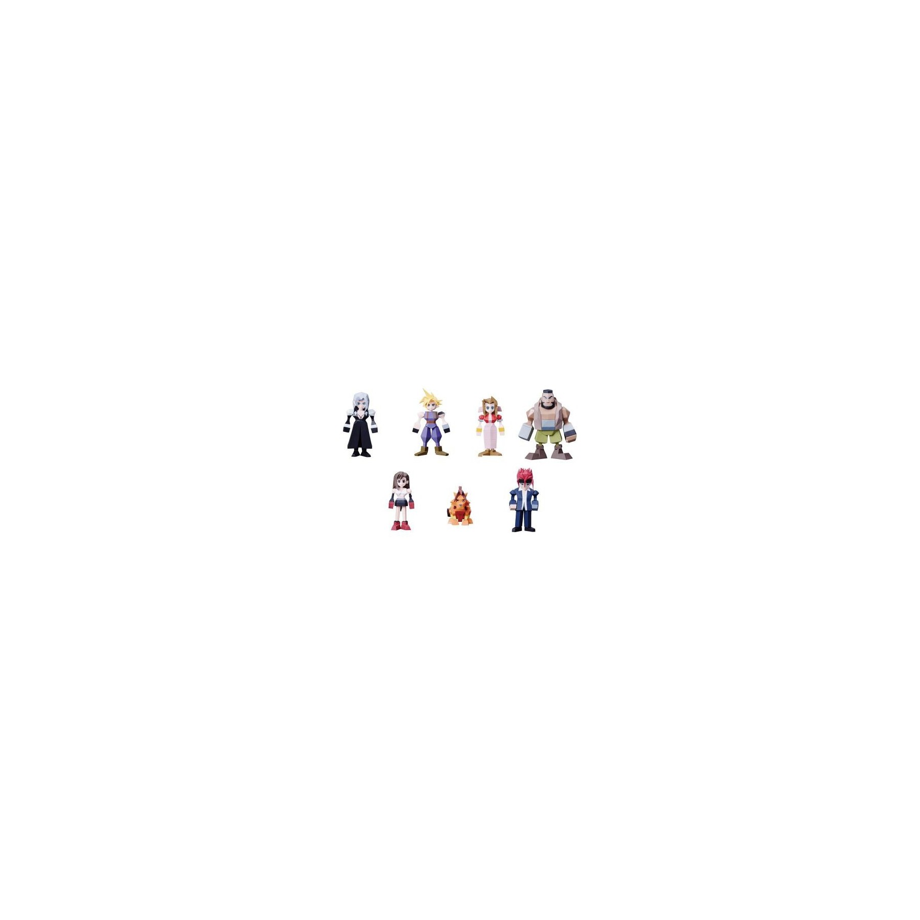 AF Final Fantasy VII Polygon Vol1 Assortment 6cm