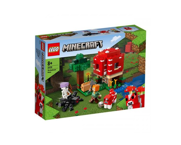 21179 Lego Minecraft La Casa dei Funghi