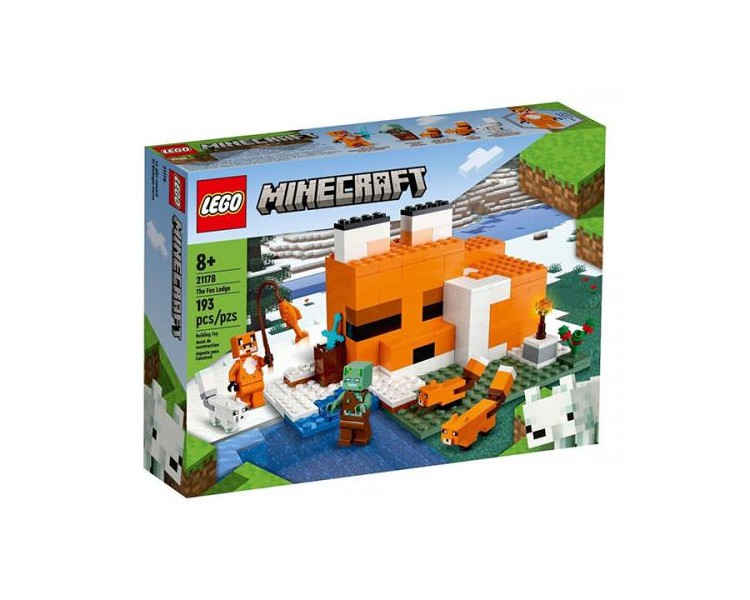 21178 Lego Minecraft Il Capanno della Volpe