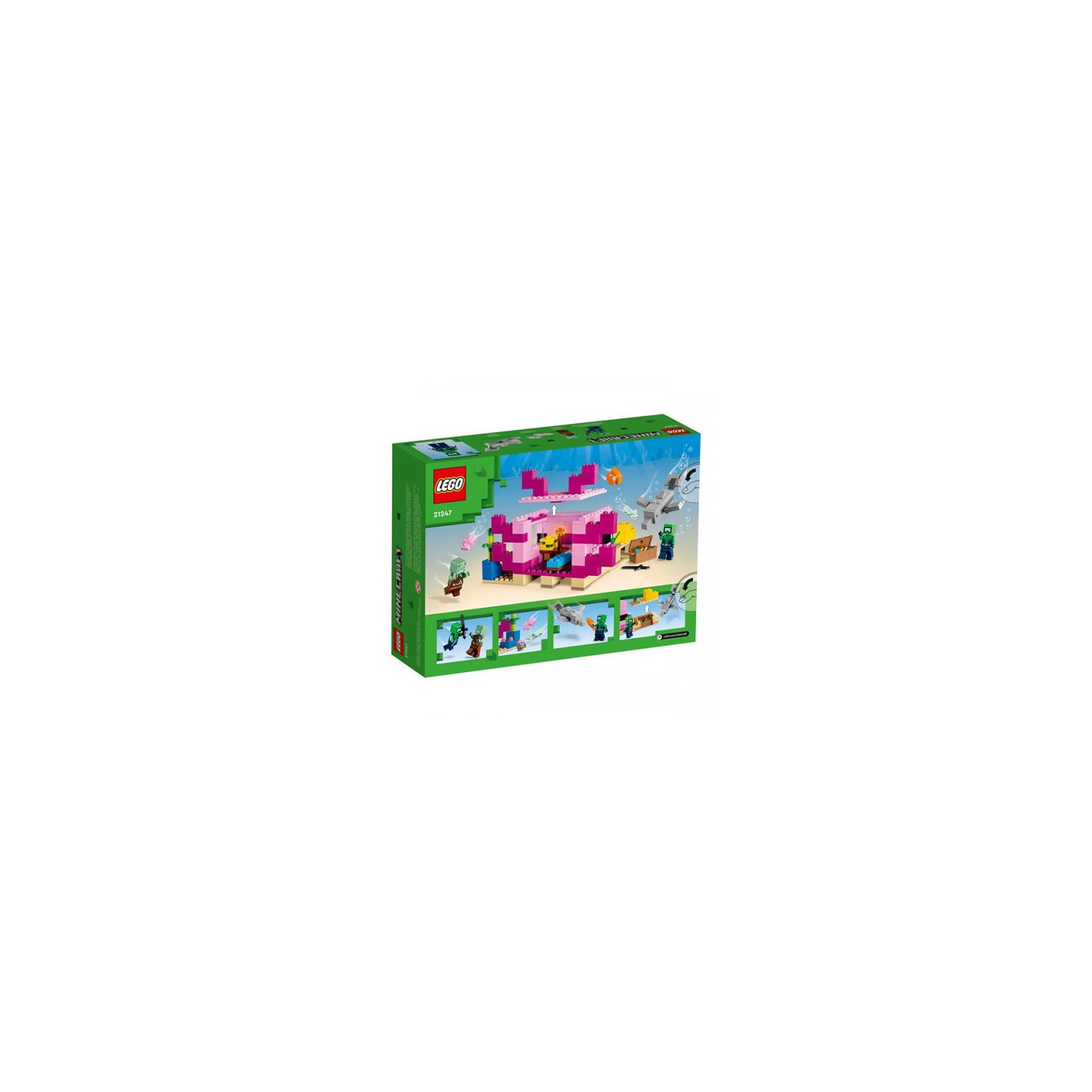 21247 Lego Minecraft La Casa dell'Axolotl