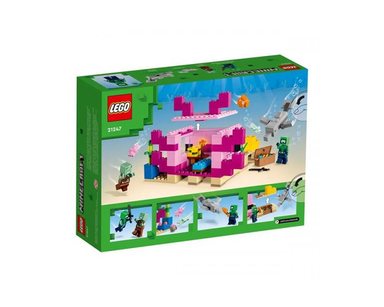 21247 Lego Minecraft La Casa dell'Axolotl