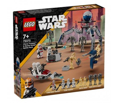 75372 Lego Star Wars Battle PACK Clone Trooper Battle Droid