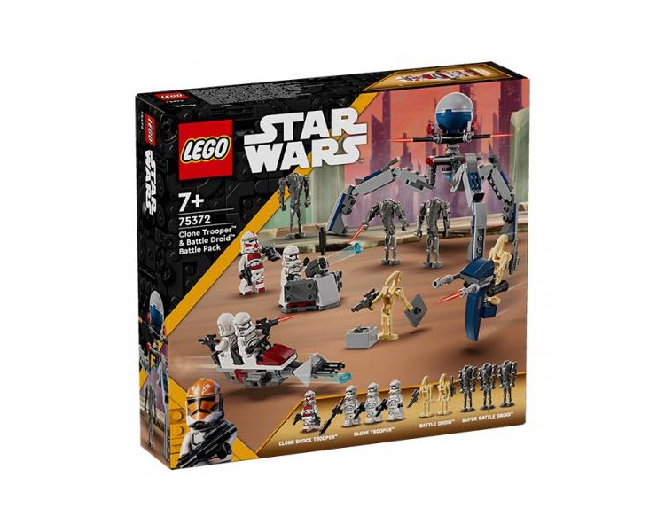 75372 Lego Star Wars Battle PACK Clone Trooper Battle Droid