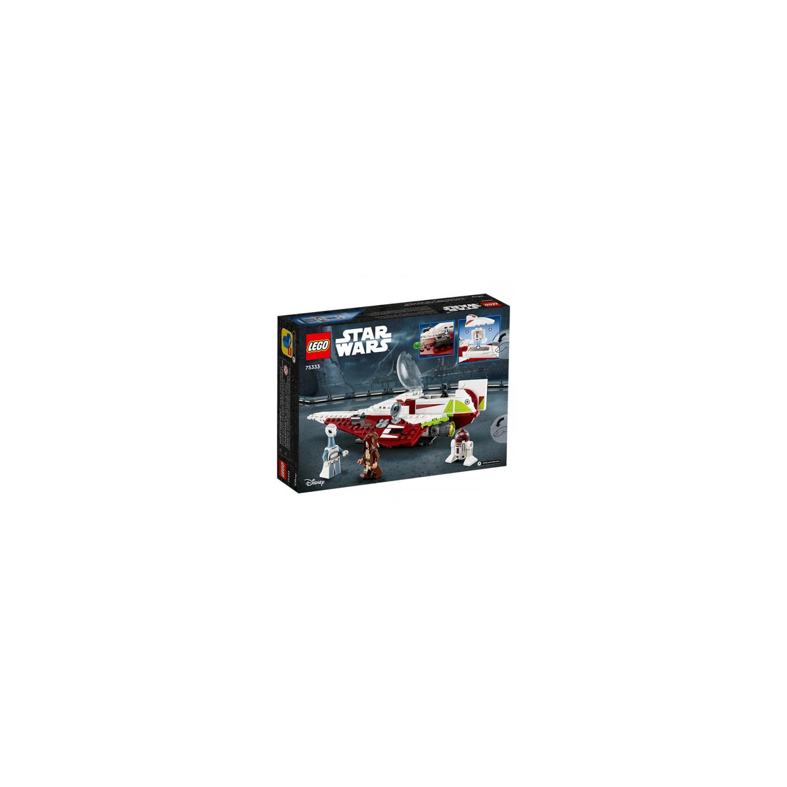 75333 Lego Star Wars Jedi Starfighter Obi-Wan Kenobi