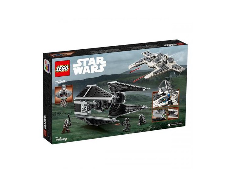 75348 Lego Star Wars Fang Fighter Mando vs TIE Interceptor