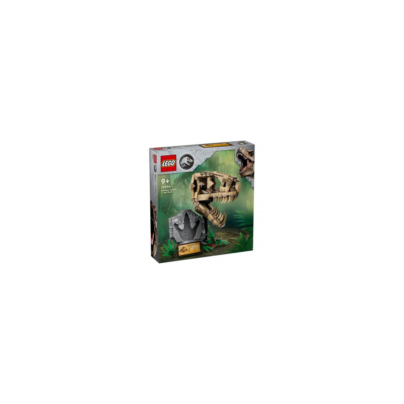 76947 Lego Jurassic World Fossili di Dinosauro Teschio T-Rex