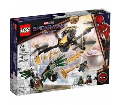 76195 Lego Marvel Spider-Man Duello con Drone Spider