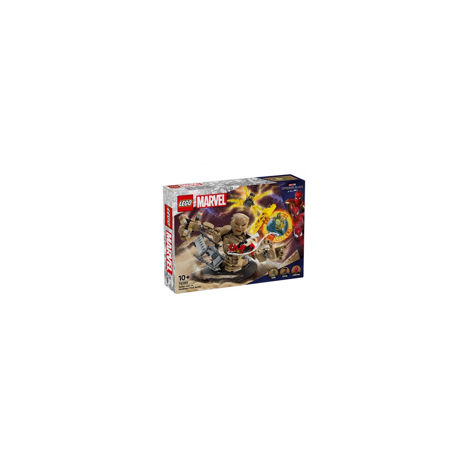 76280 Lego Marvel Spider-Man vs Uomo Sabbia Finale