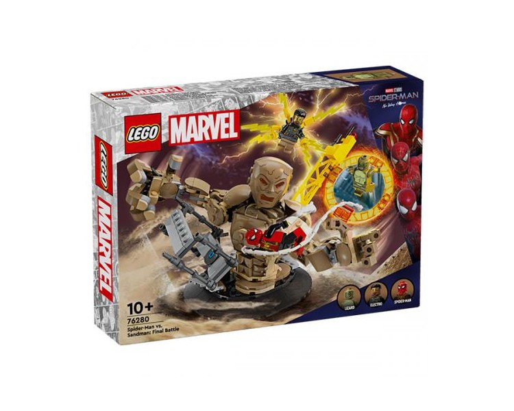 76280 Lego Marvel Spider-Man vs Uomo Sabbia Finale