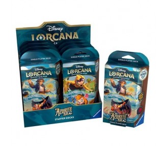 Lorcana Box (Mult 2) Starter Decks: Azurite Sea ENG