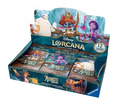 Lorcana Box 24 Buste: Azurite Sea ENG