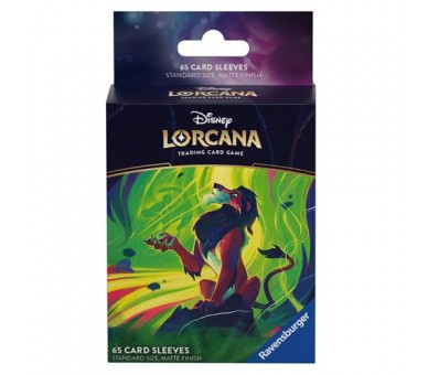 Lorcana 65 Buste Protettive Set 6 Scar