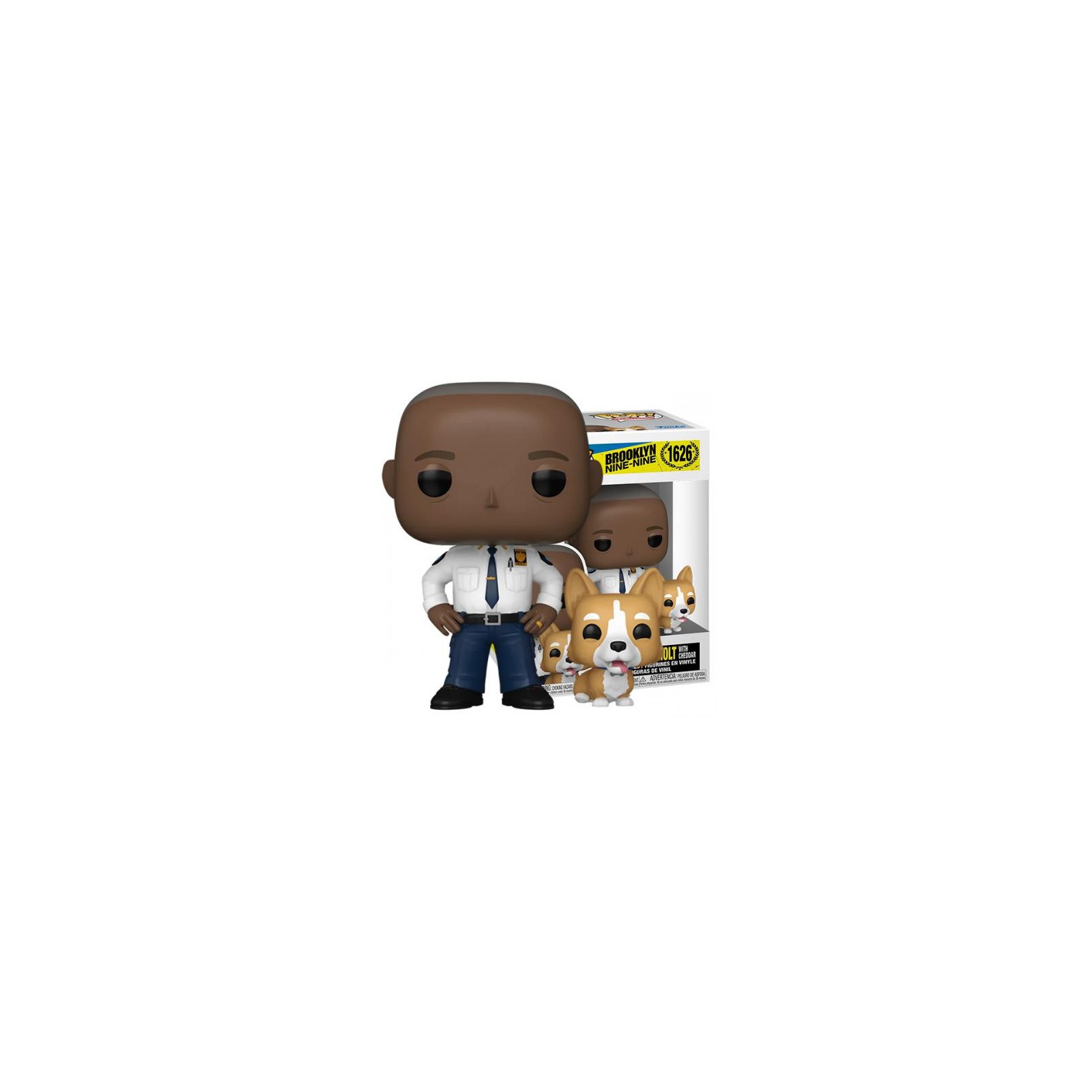 Funko POP! Brooklyn Nine-Nine: Cap Ray Holt w/Cheddar (1626)