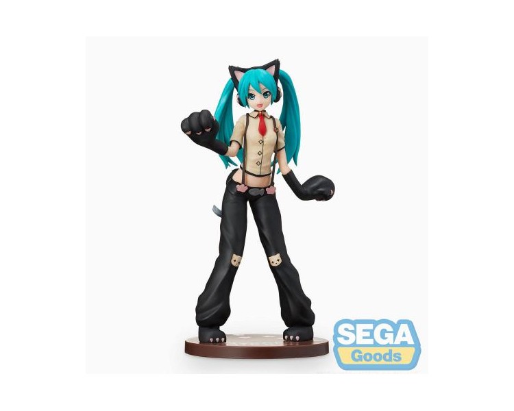 ST Hatsune Miku Project DIVA SMP Kitty Cat 23cm