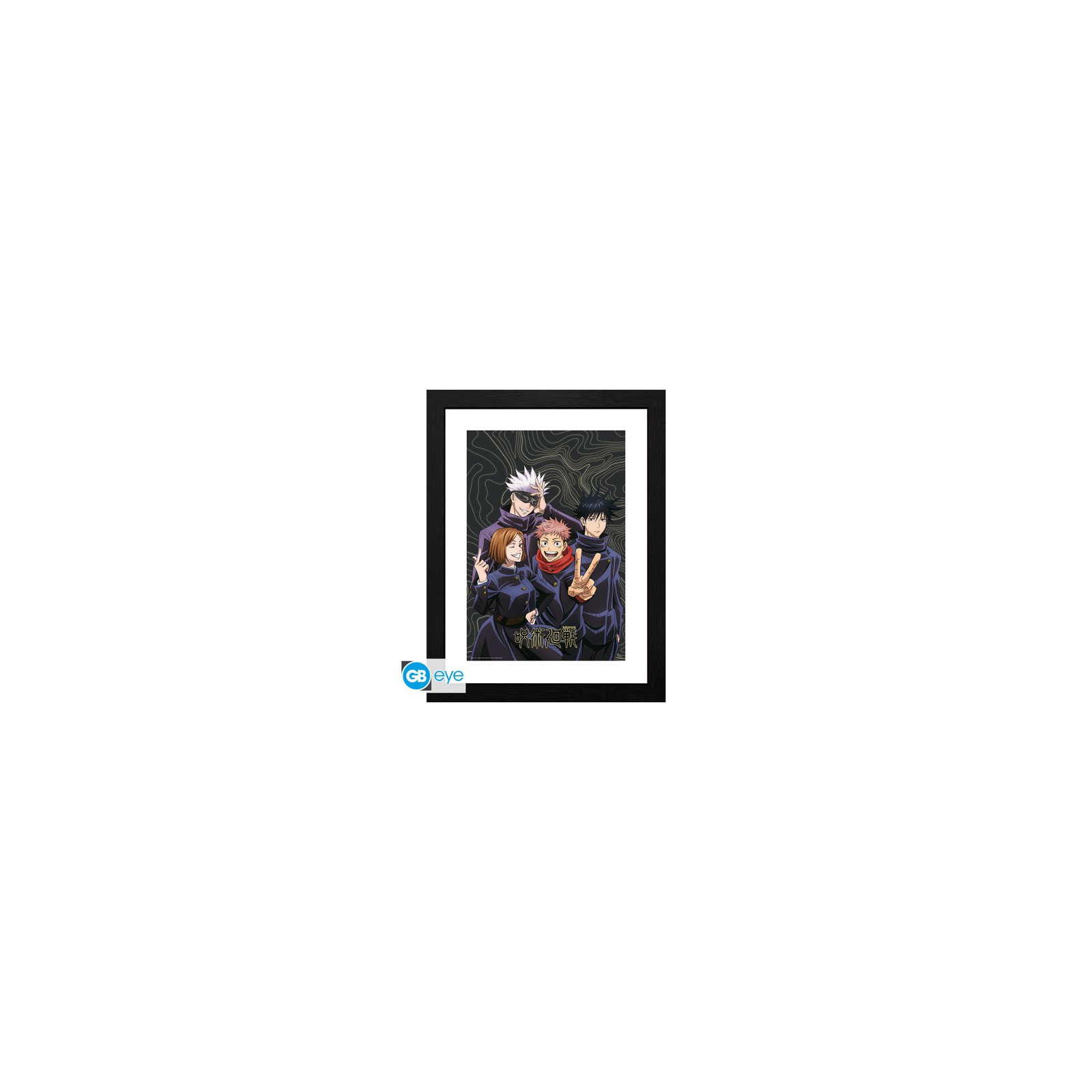 Jujutsu Kaisen Framed Print: Team picture (30x40)