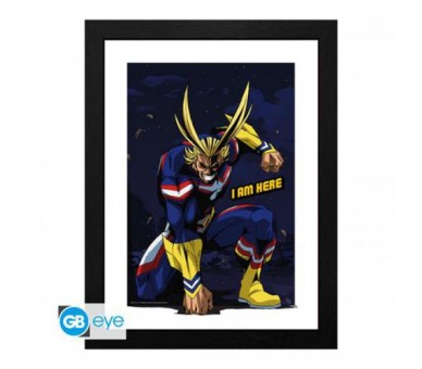 My Hero Academia Framed Print: All Might (30x40)