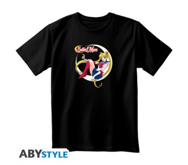 Sailor Moon T-Shirt (M) Unisex Black: Sailor Moon