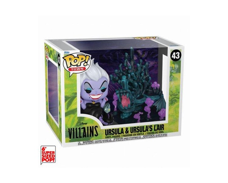 Funko POP! Disney Villains: Ursula/ Ursula's Lair (43) DLX