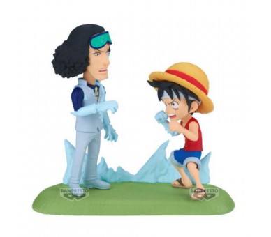 One Piece WCF Log Stories Monkey D.Luffy vs Kuzan 9cm