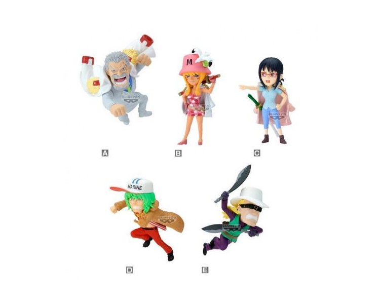 One Piece WCF (12pz) Hachisu2 Character 7cm