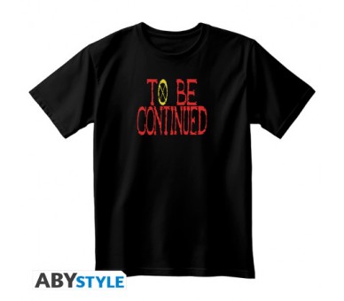 One Piece T-Shirt (L) Unisex Black: To Be Continued