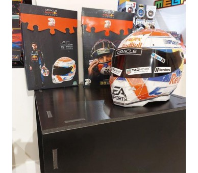 Motorsport Puzzle 3D Redbull Helmet Casco