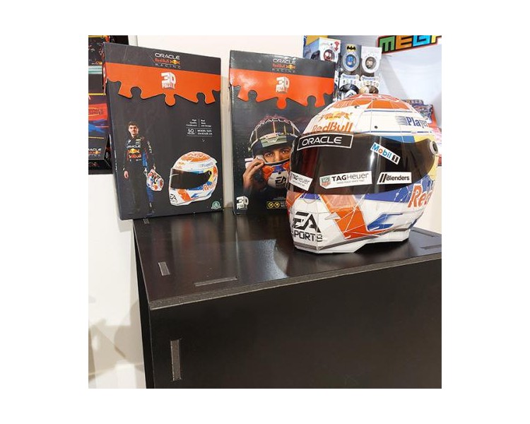 Motorsport Puzzle 3D Redbull Helmet Casco