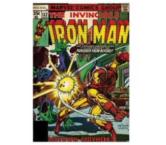 Marvel Comics Puzzle 3D Lenticolare Iron Man 300pz