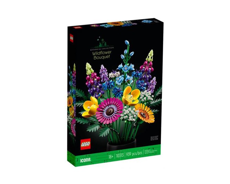 10313 Lego Flowers Bouquet Fiori Selvatici