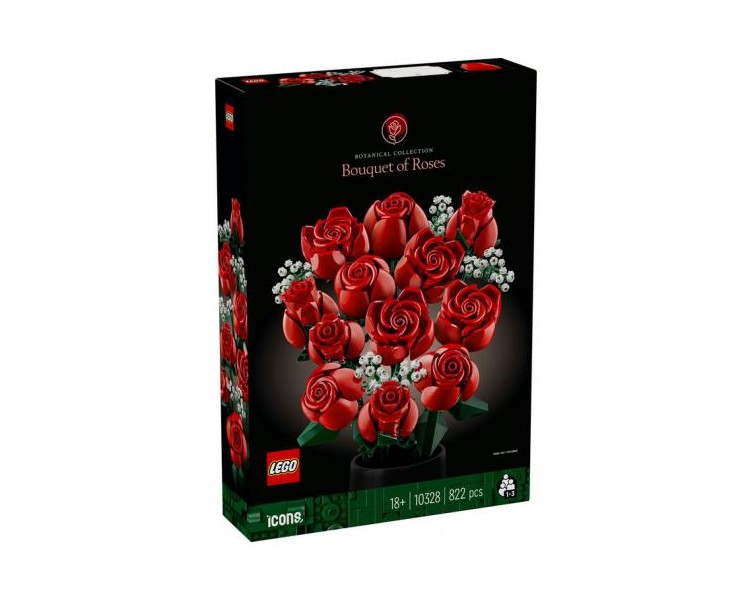 10328 Lego Flowers Bouquet di Rose